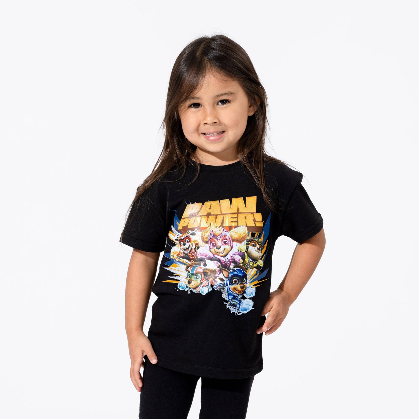 PAW Patrol Mighty Movie Paw Power Pups Obsidian Black Bamboo