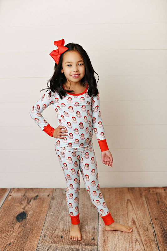 Santa Holiday Pajama Set