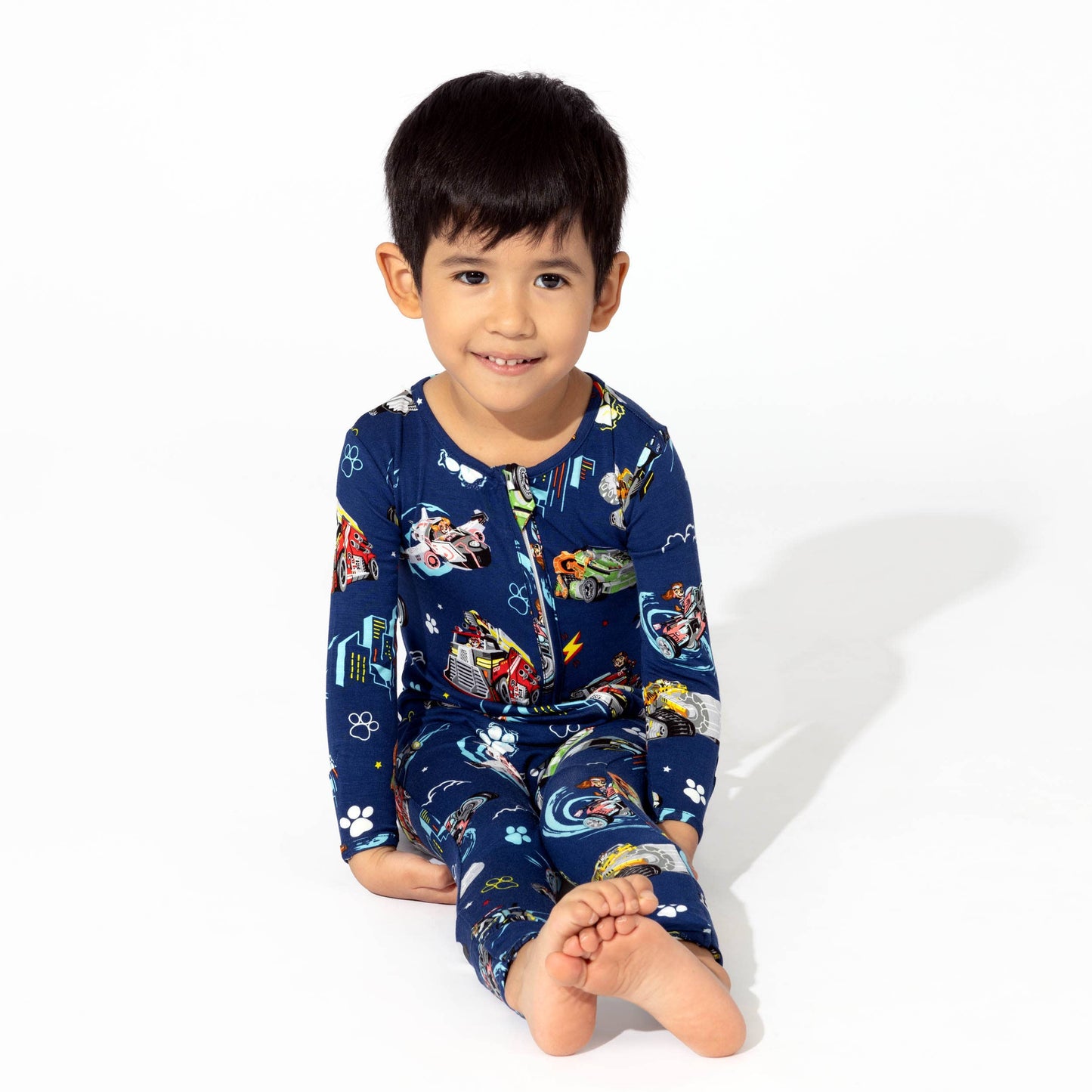 PAW Patrol Mighty Vehicles Bamboo Convertible Footie