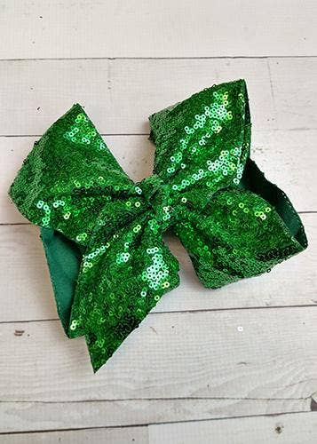 Sequin Texas Size Hair Bows