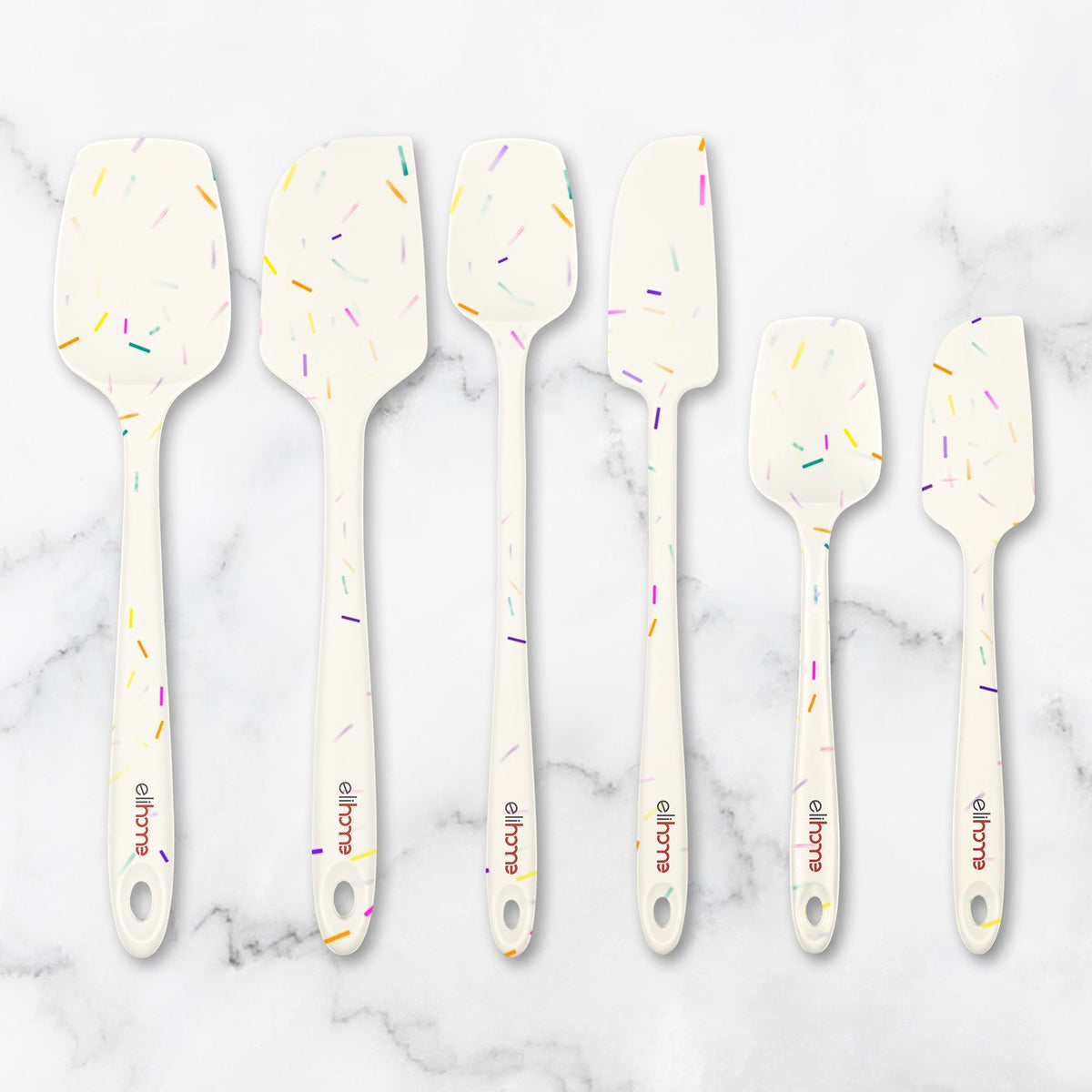 6 Piece Silicone Spatula Set
