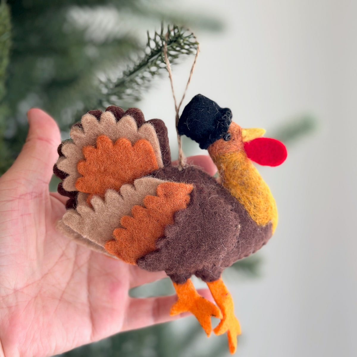Felt Turkey Ornament