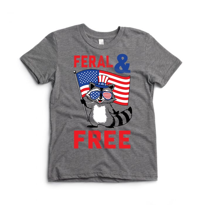 Feral & Free Tee πΊπΈ π¦