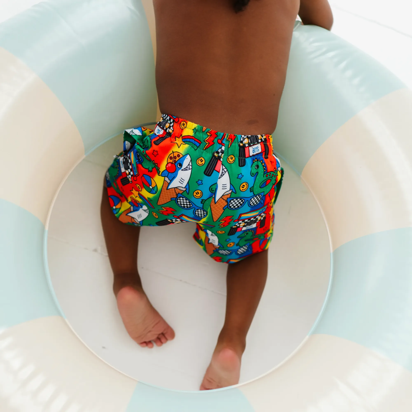 Riptide Riders Boys Swim Trunks