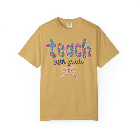 Fifth Grade Teacher Tee