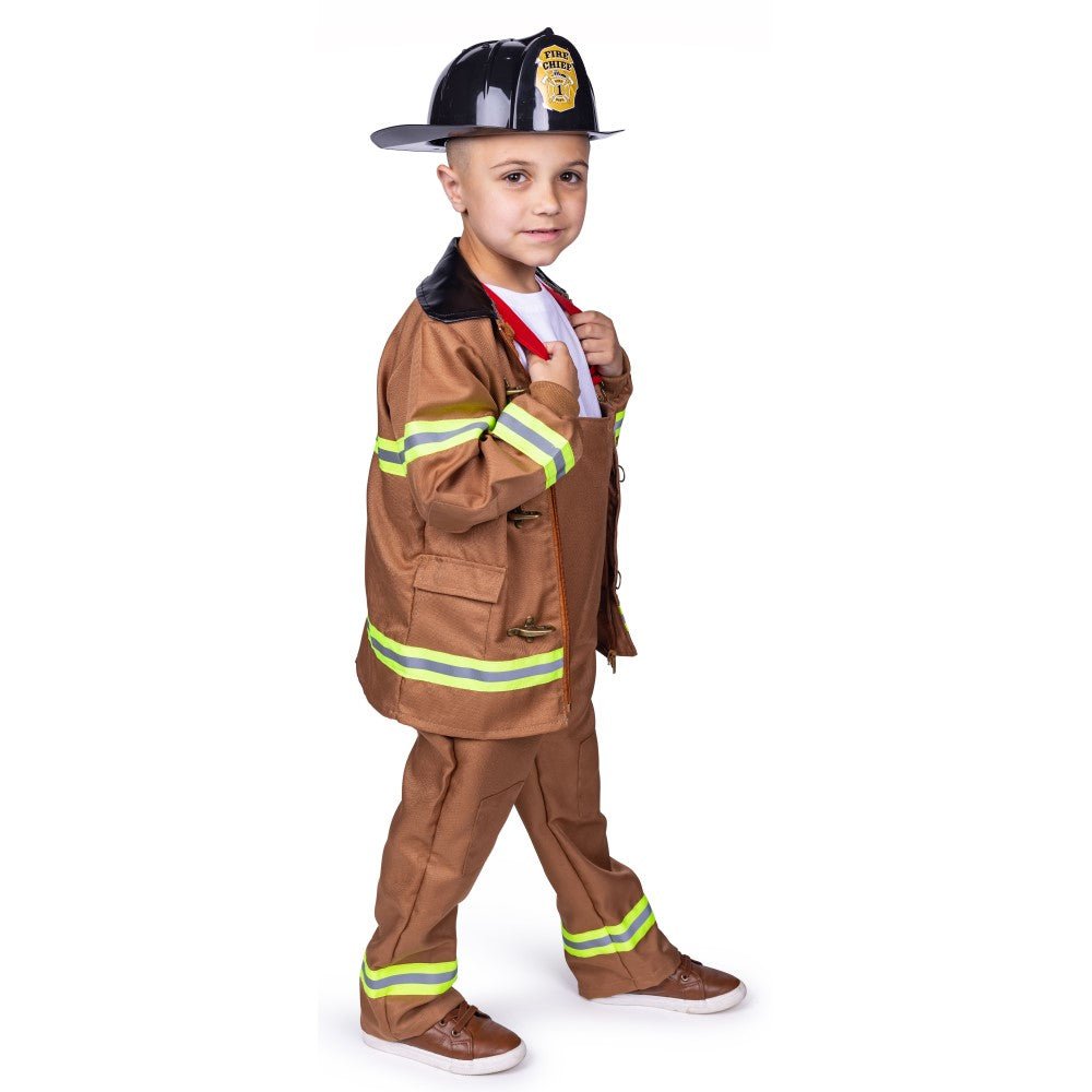 Tan Fire Fighter Costume - Kids