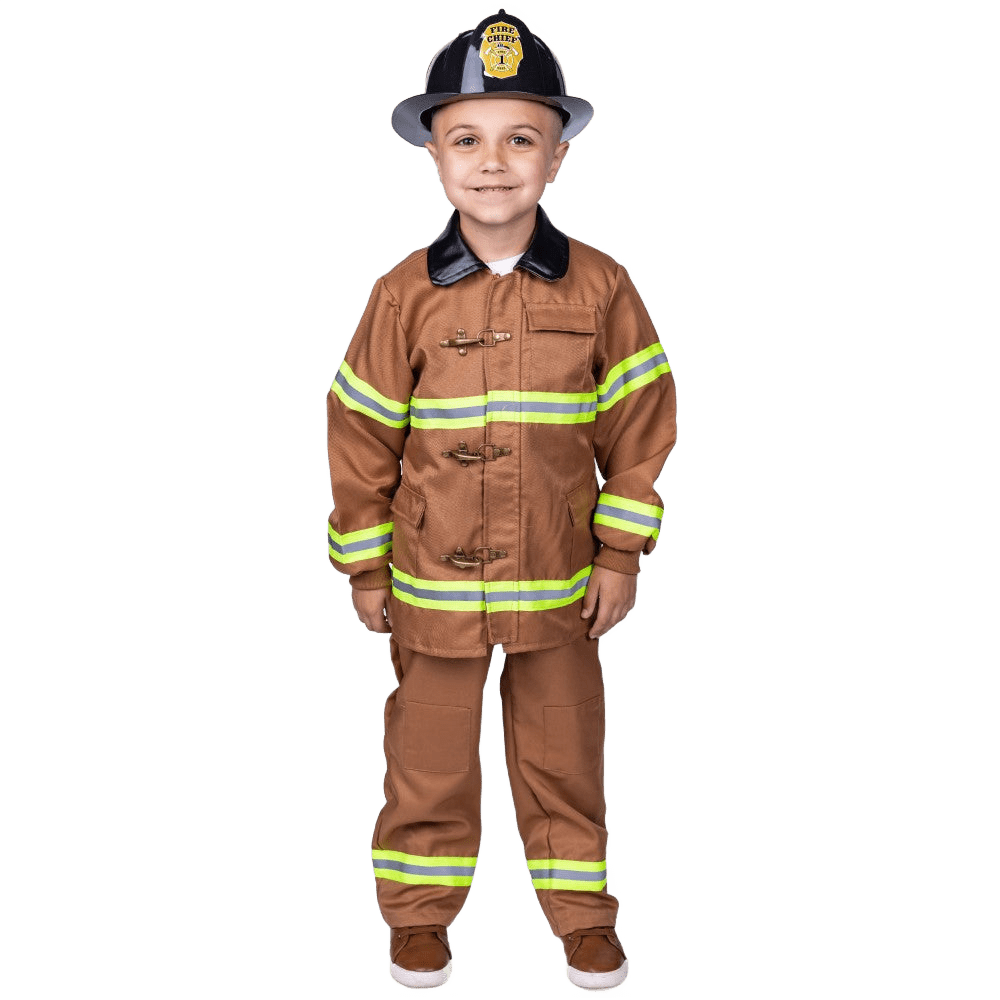 Tan Fire Fighter Costume - Kids