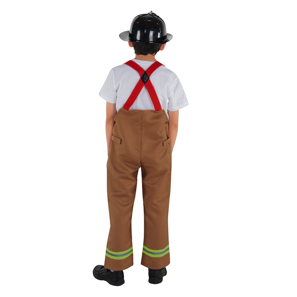 Tan Fire Fighter Costume - Kids