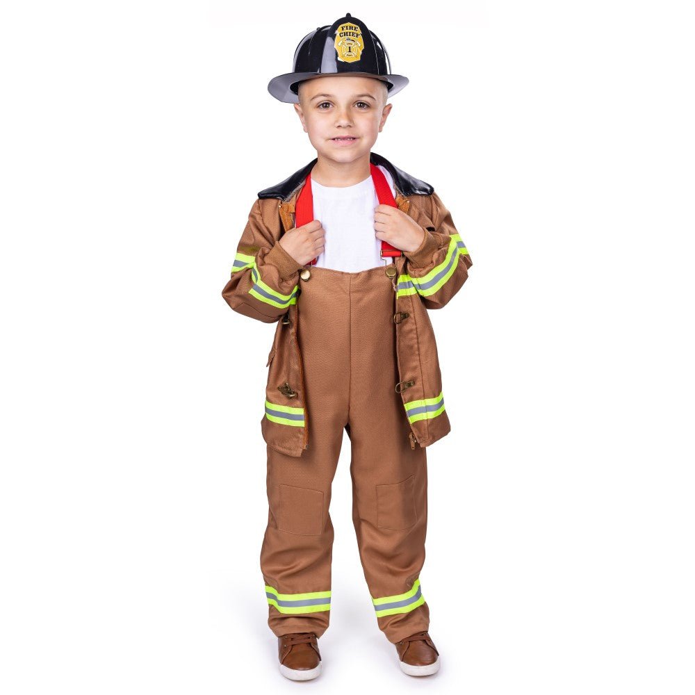 Tan Fire Fighter Costume - Kids