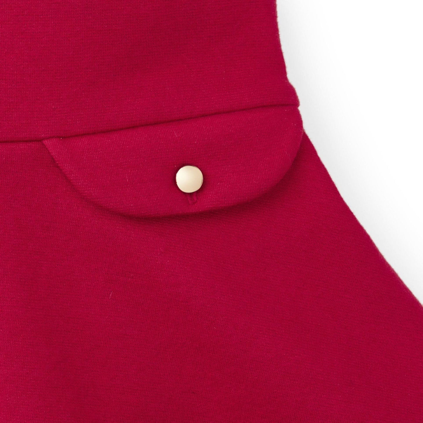 Fit and Flare Ponte Dress with Faux Fur - Baby