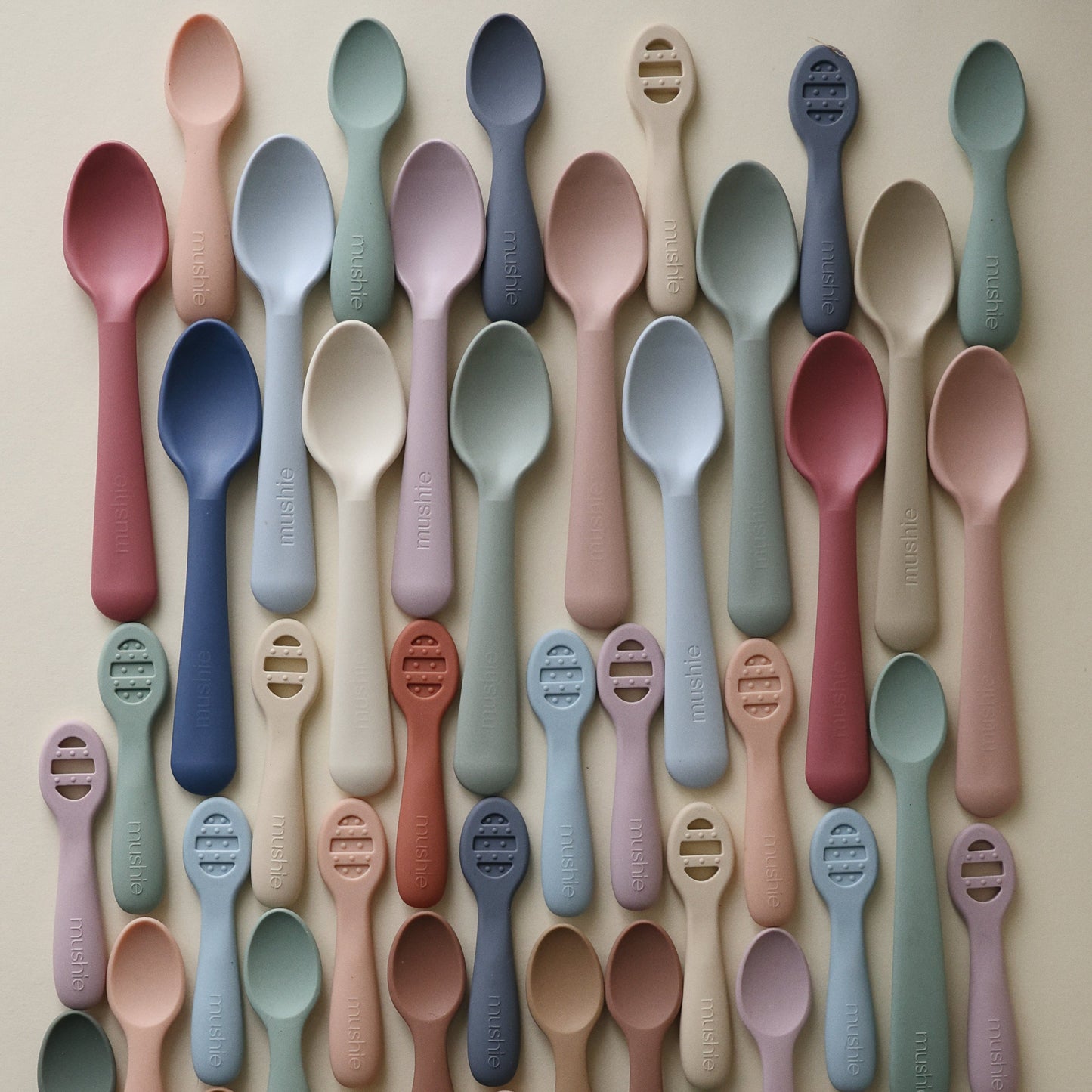 Silicone Toddler Starter Spoons 2-Pack