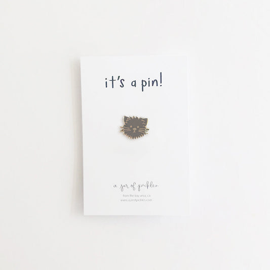Fluffy Cat Pin
