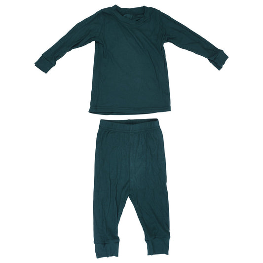 Ribbed Forest Green Jammies