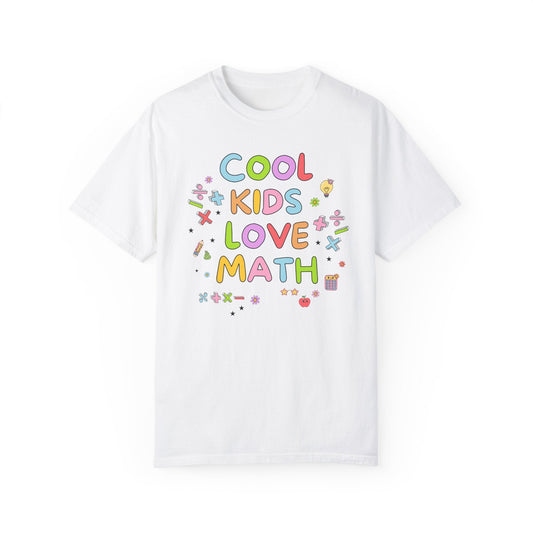 Funny Math Teacher T-Shirt for First Grade Teacher