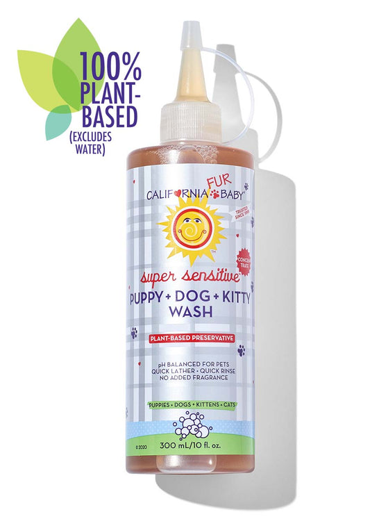 (No Fragrance) Super Sensitiveâ„¢ Puppy + Dog + Kitty Wash
