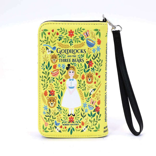 Goldilock and the Three Bears Book Wallet in vinyl