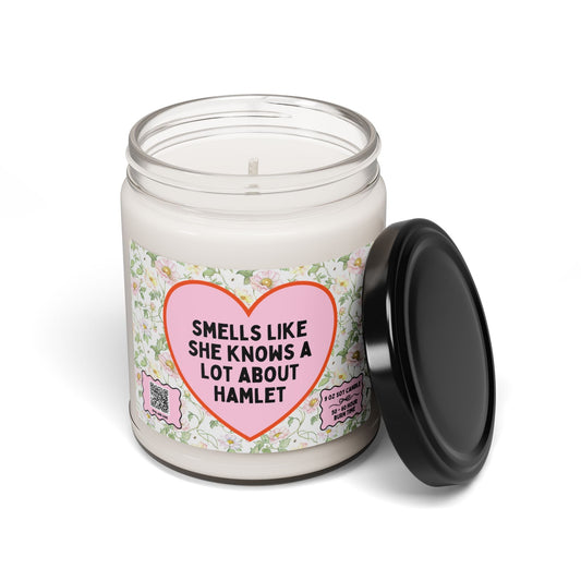 Hamlet by William Shakespeare Candle