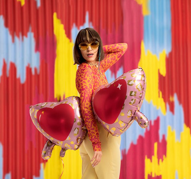 Heart Glasses Balloon