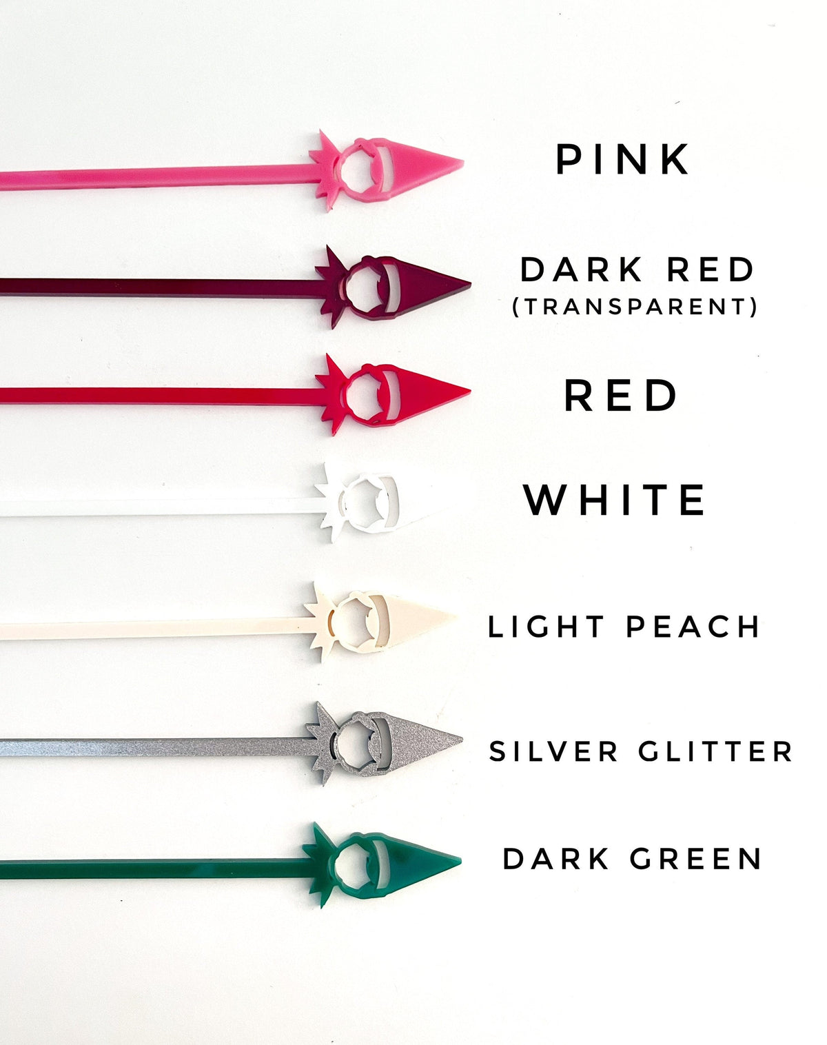 Elf on the Shelf Inspired Stir Stick Set