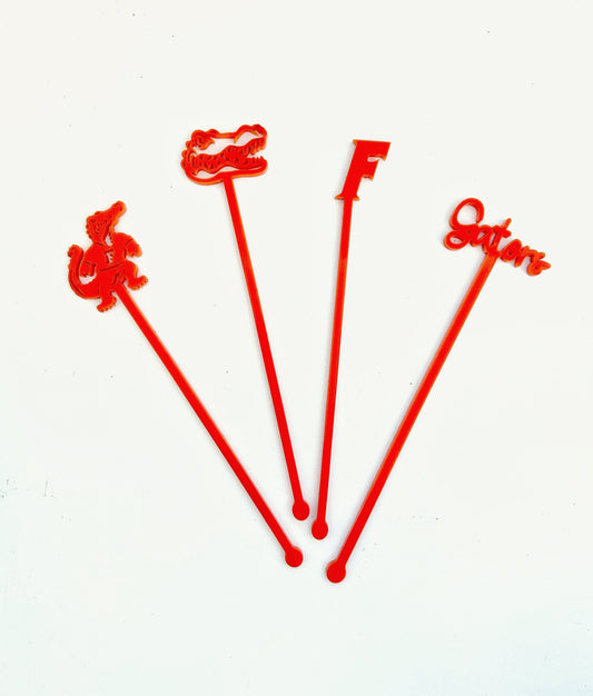 Florida Gators Stir Stick Set