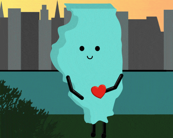 Illinois Stuffed State Plush – Collectible & Educational | Stuffed States USA