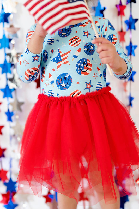 Patriotic Party in the USA Tulle Dress