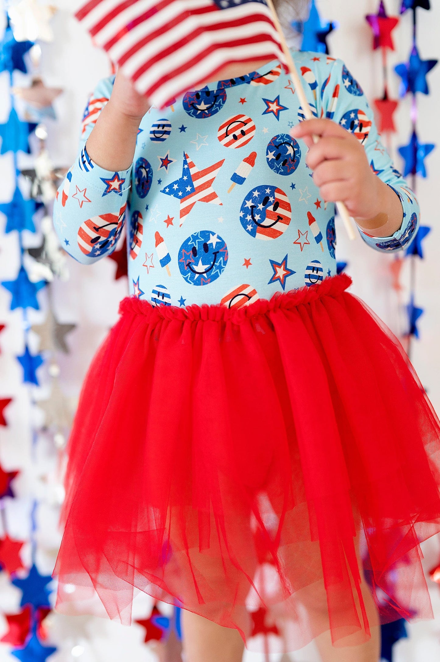 Patriotic Party in the USA Tulle Dress