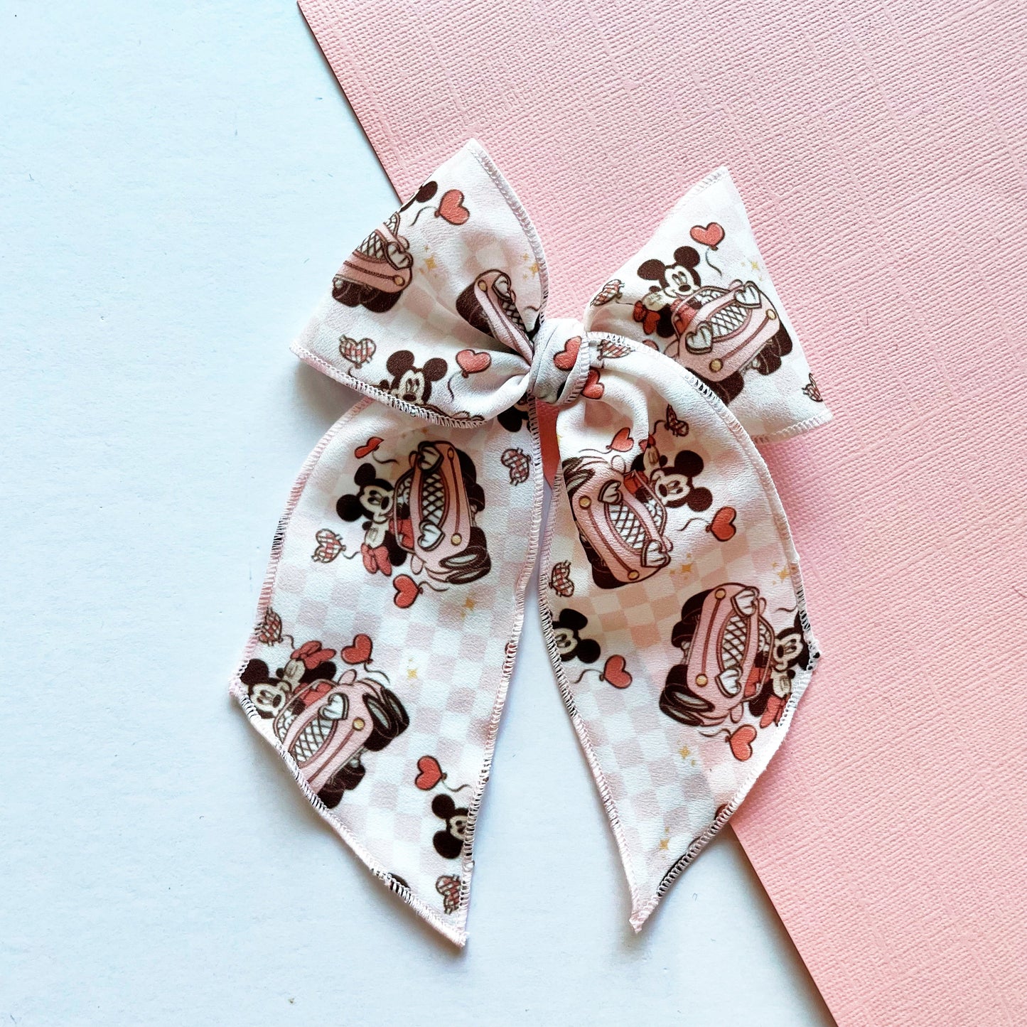 Mouse Couple in Love Elle Bow