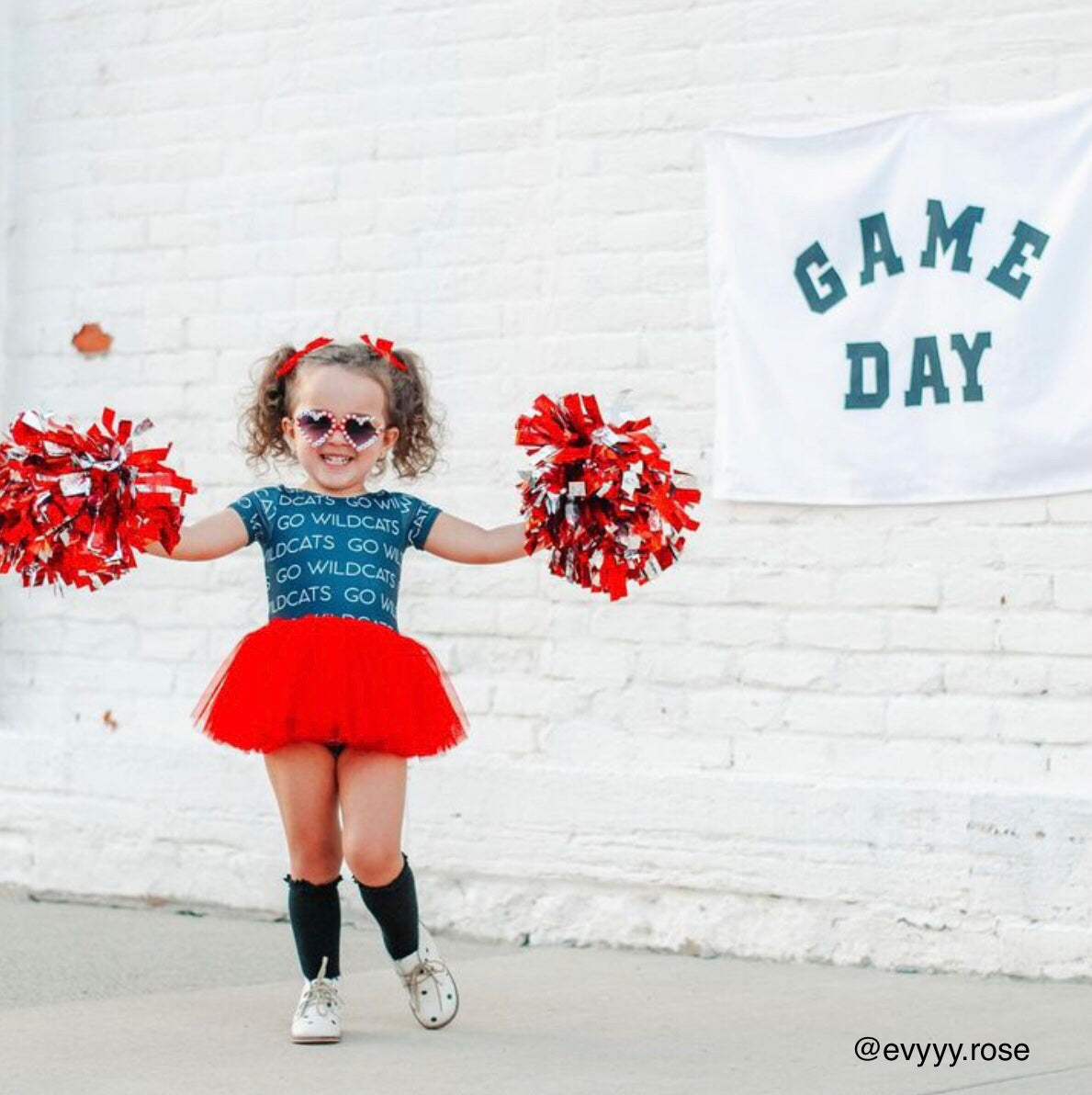 {White} Game Day Banner