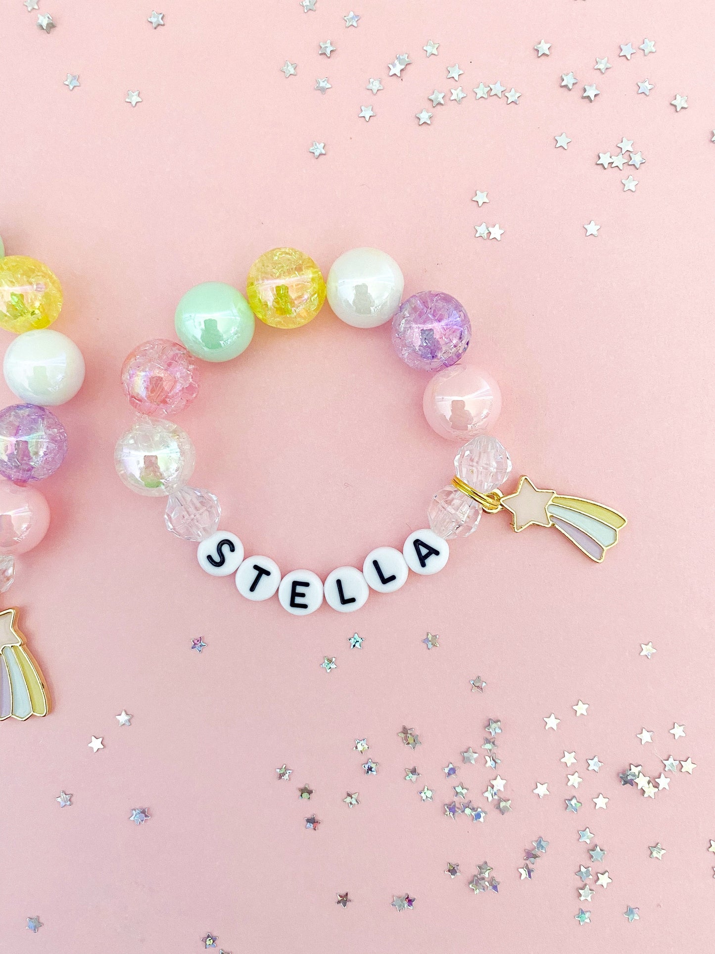 Wish Upon A Star Charm Bracelet- Customizable