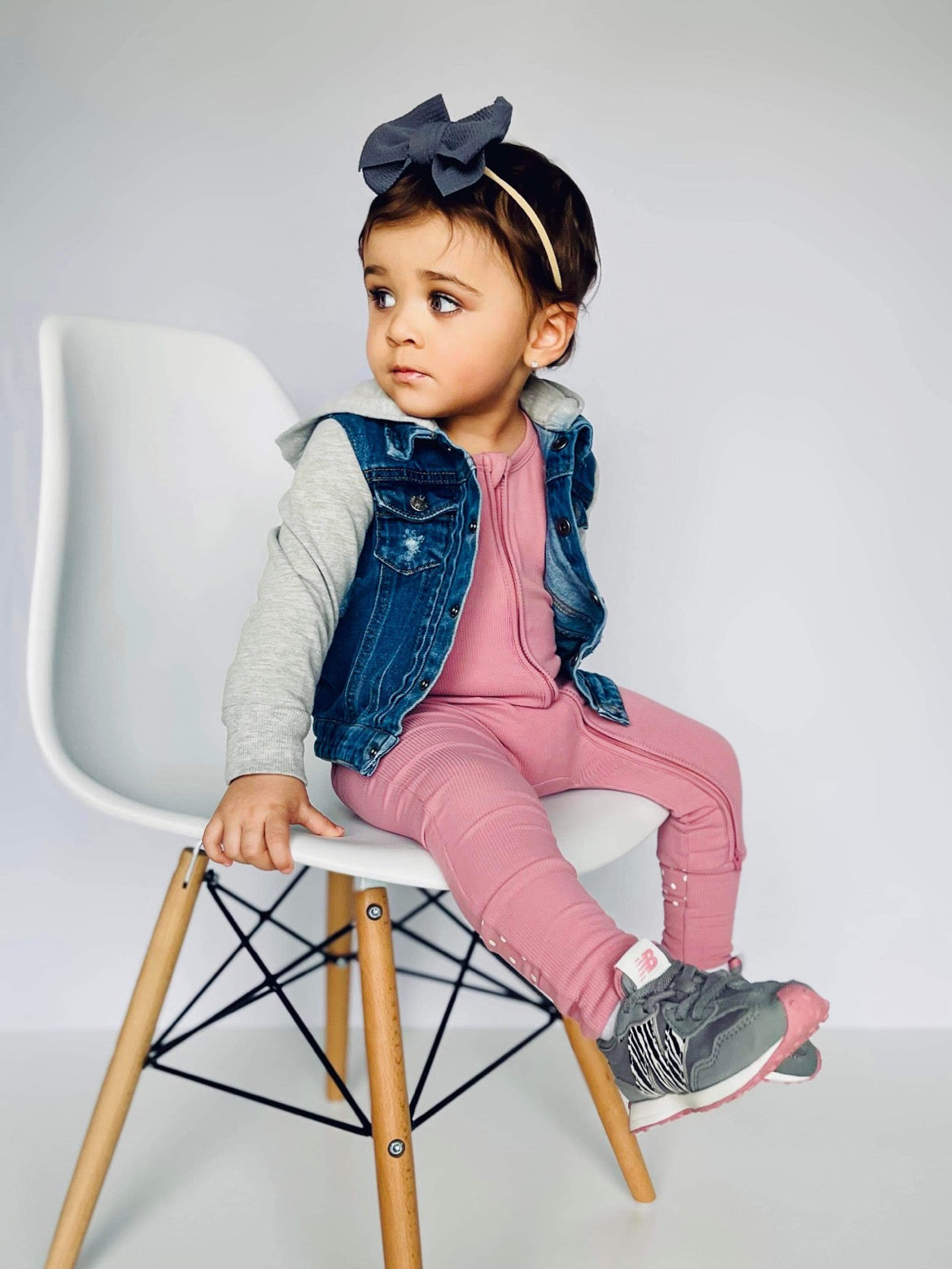 Cotton Candy (Pink) Ribbed Romper BDLJ