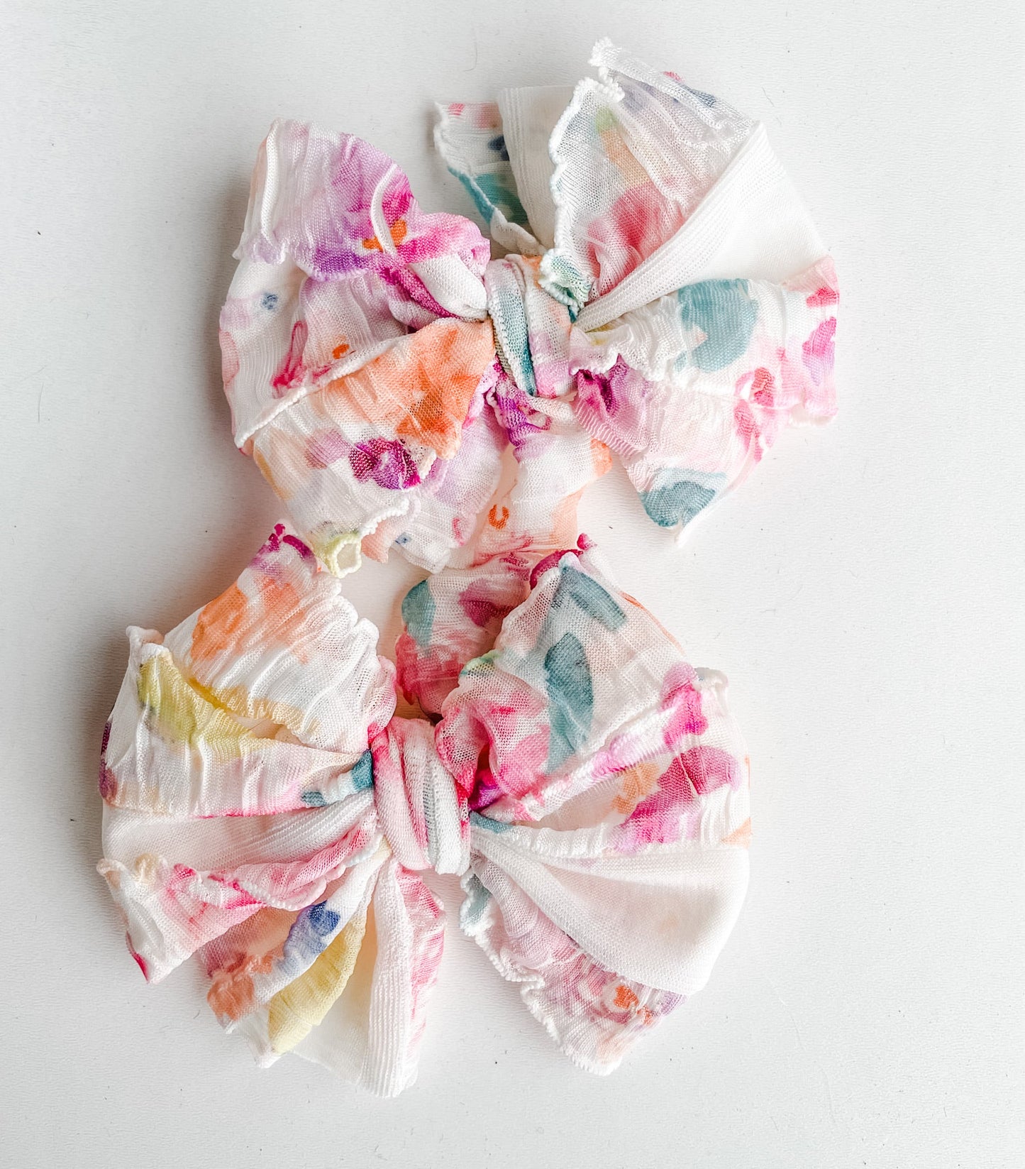 Summer Garden Ruffle Clip