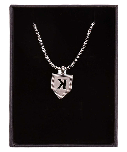 K Pendant and Chain