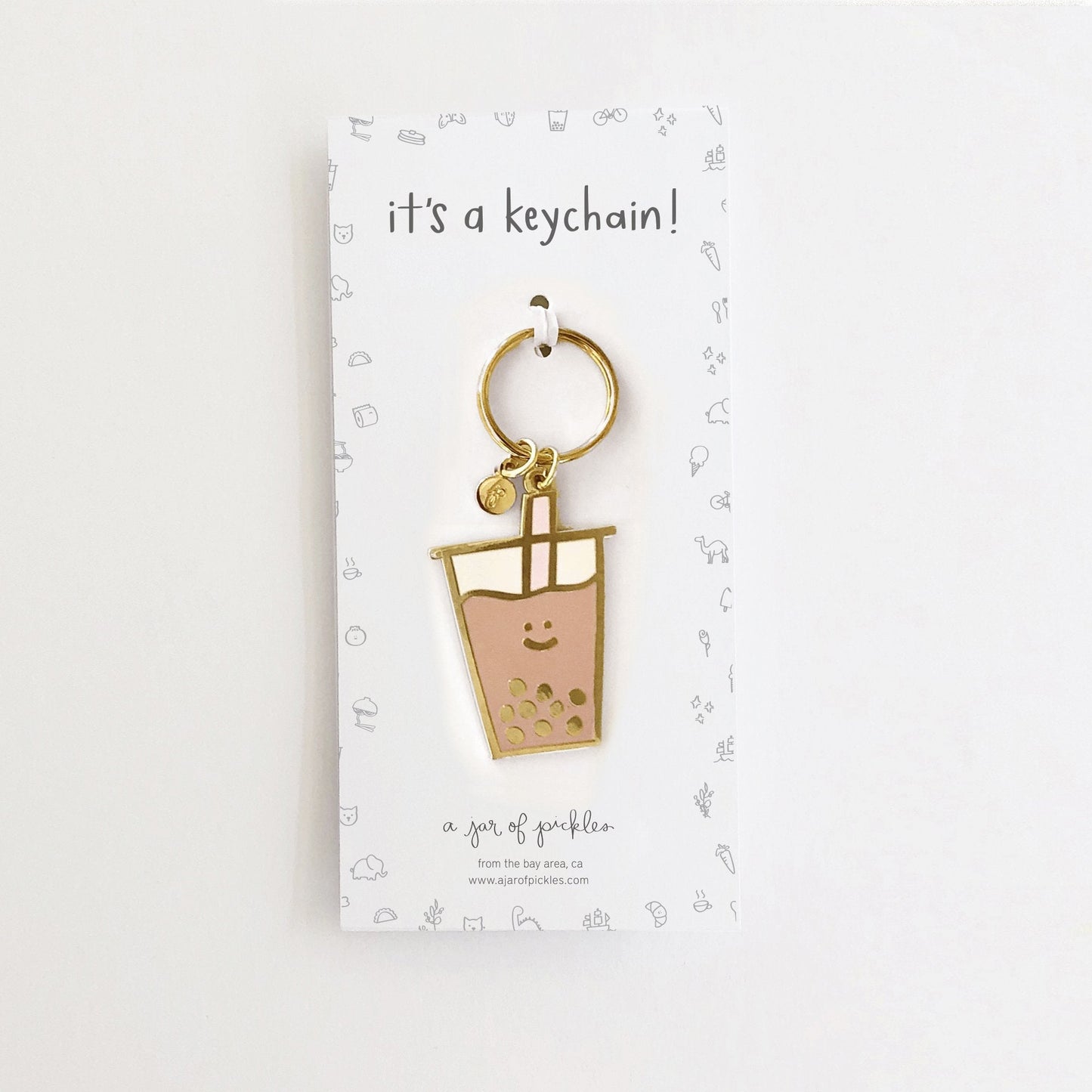 Boba Keychain