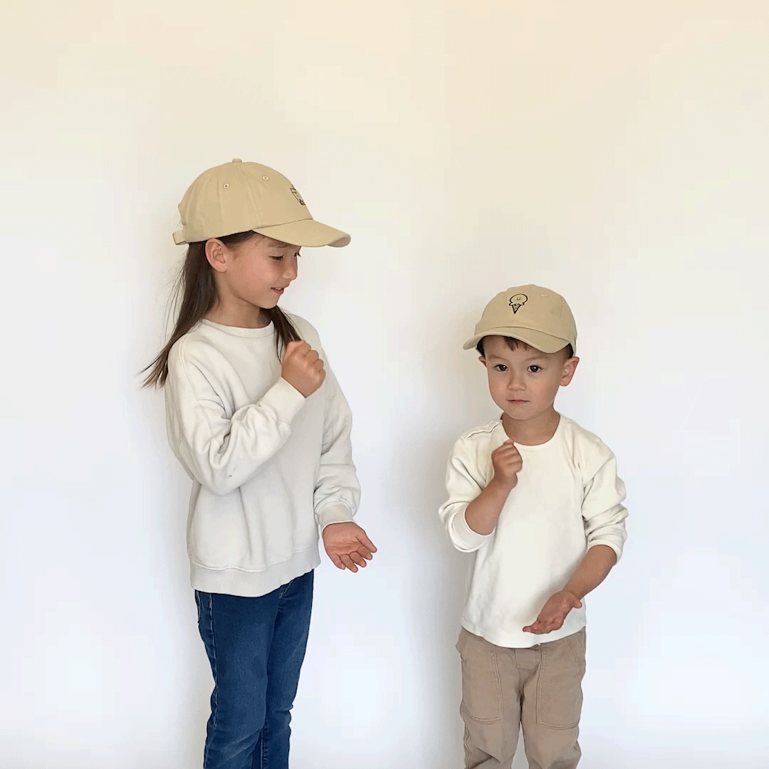 Boba Kids Embroidered Baseball Cap