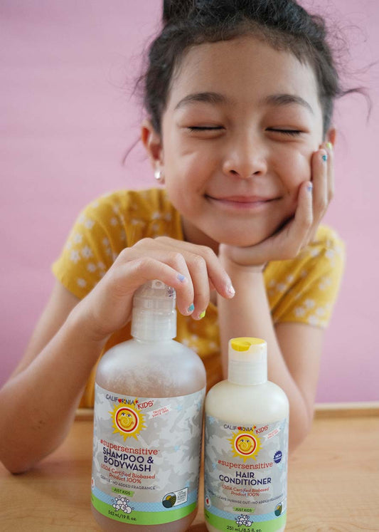 (No Fragrance) Kids SuperSensitive™ Shampoo + Conditioner Bundle