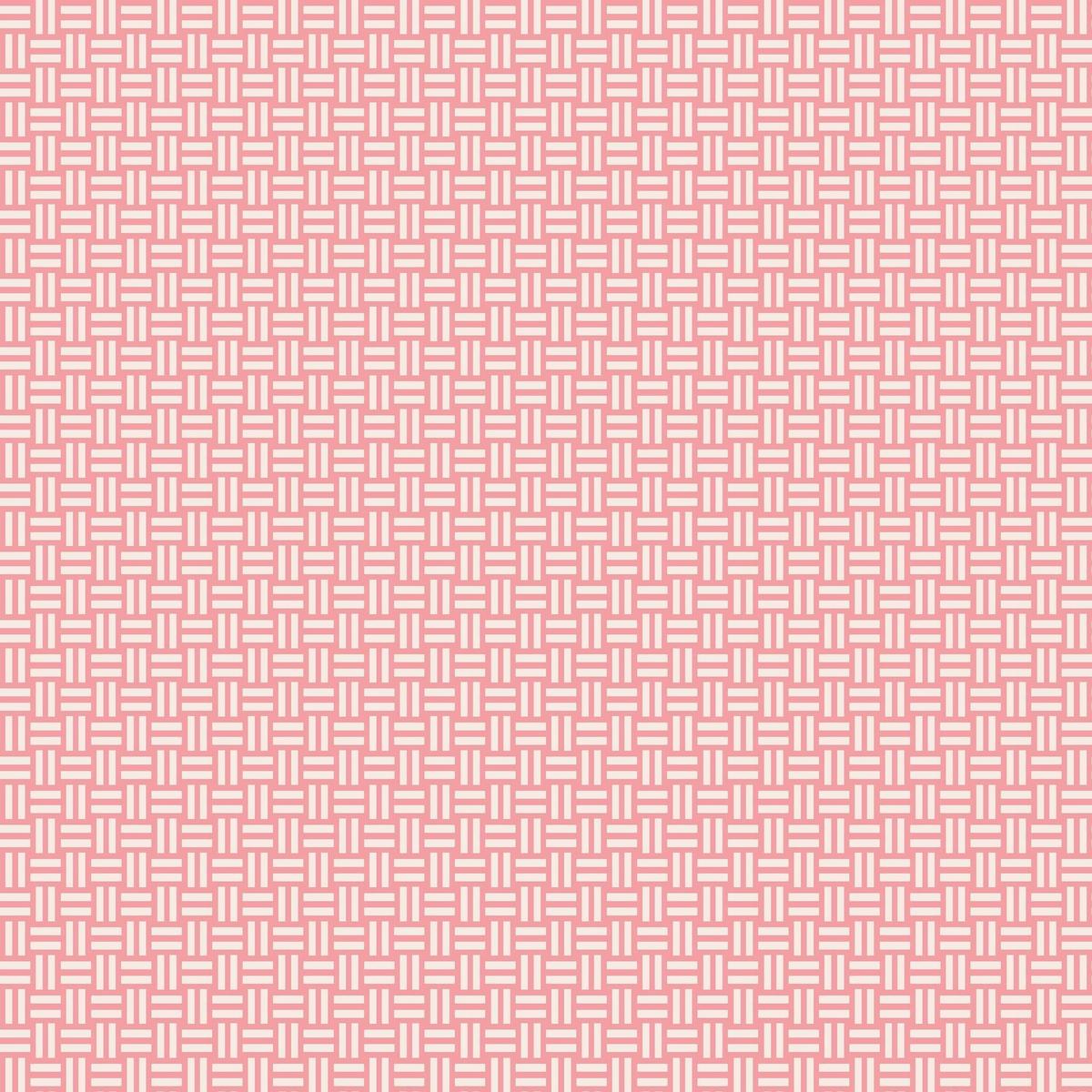 Ruffle Romper - Pink Basketweave