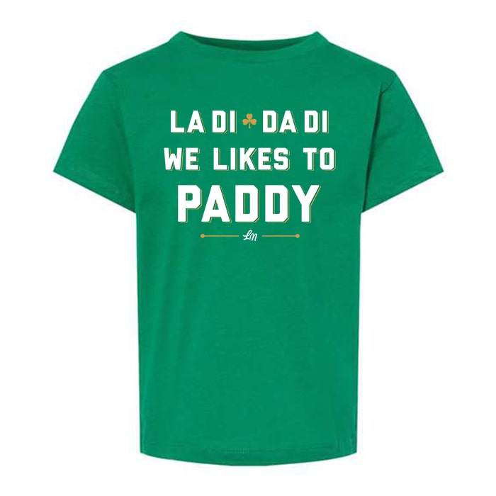 We Likes To Paddy Tee