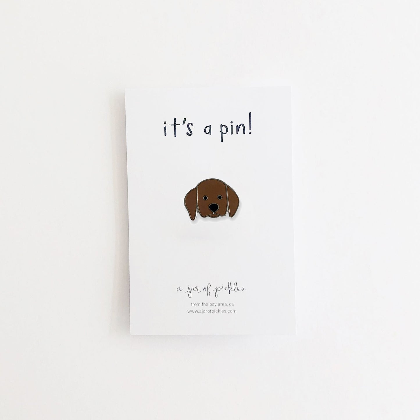 Labrador Dog Pin