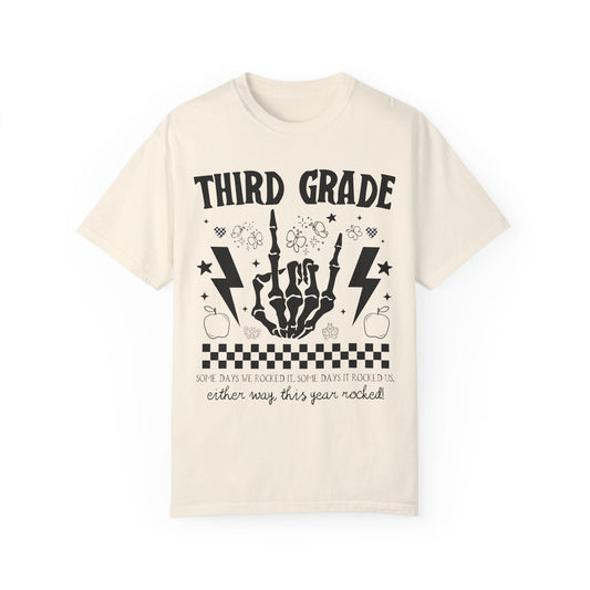 Last Day of School Third Grade Teacher Tee