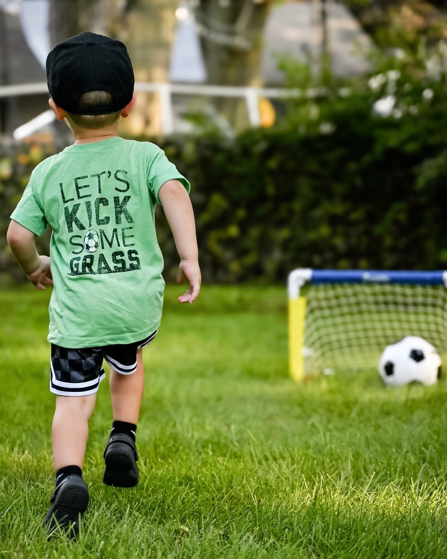 Let's Kick Some Grass Tee ⚽