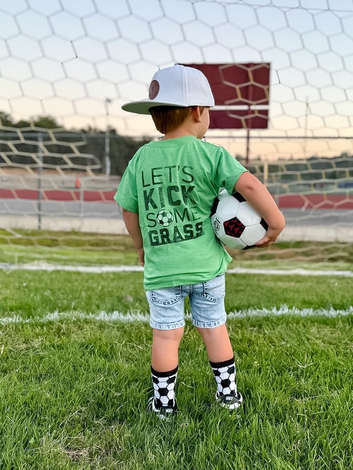 Let's Kick Some Grass Tee ⚽