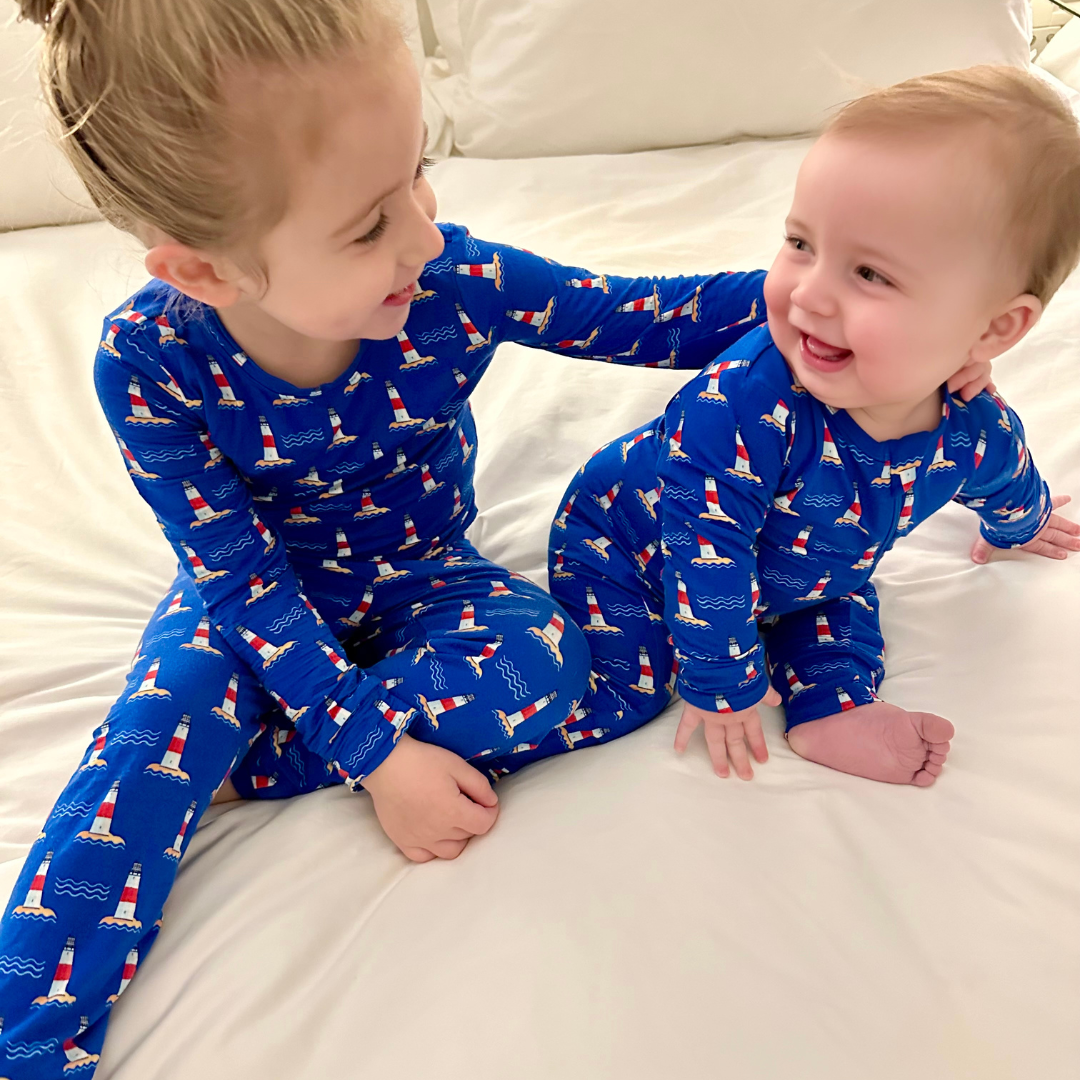 Hamptons Lighthouse Two-Piece Set
