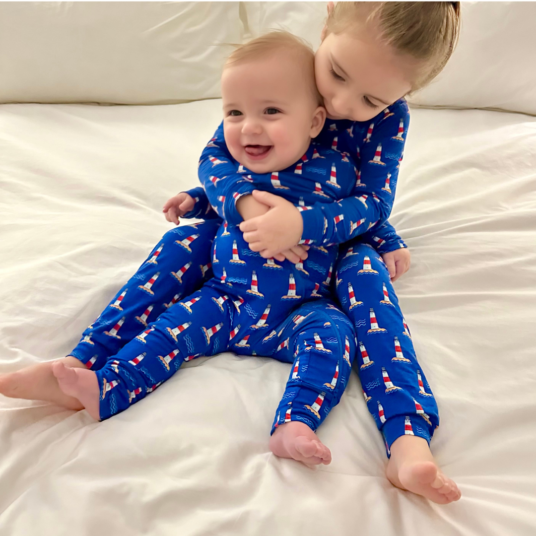 Hamptons Lighthouse Two-Piece Set