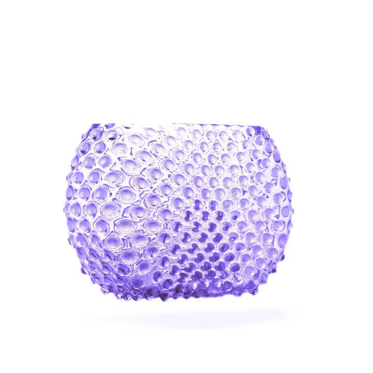 Hobnail Vase - Optic - Lilac Bloom
