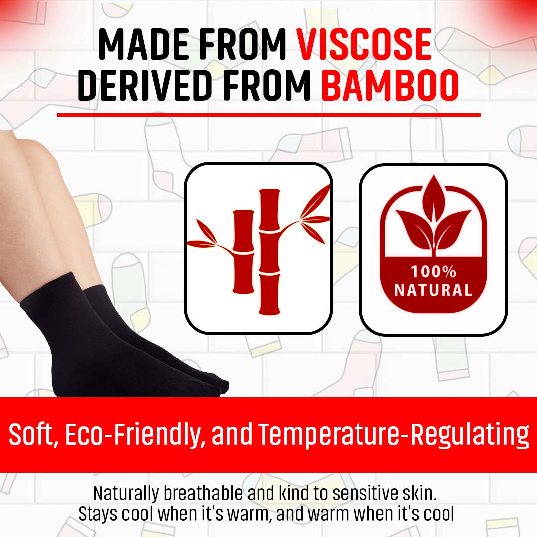 CREW 5-Pack Seamless Toe Socks Great with Sensory Sensitivities