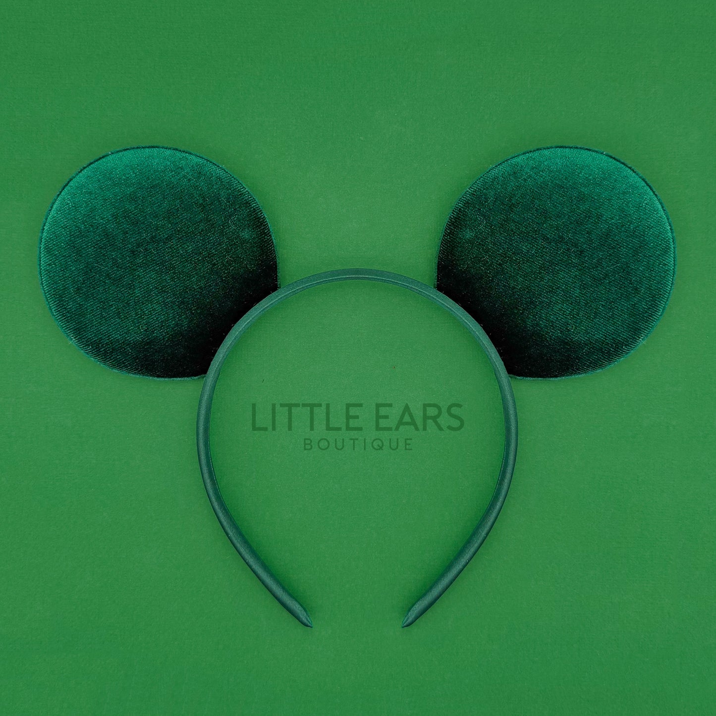 Forest Velvet Mickey Ears