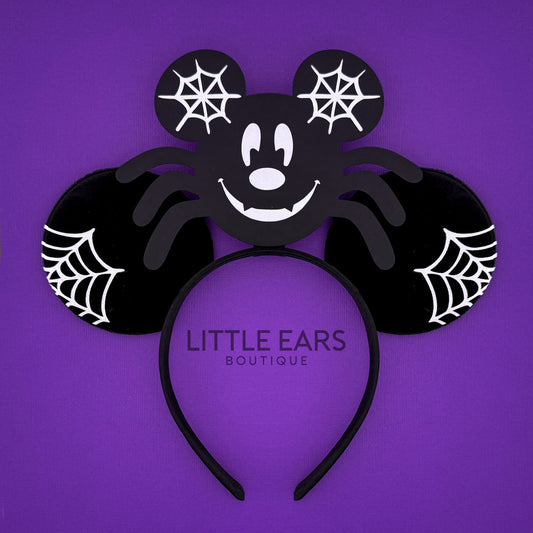 Glow Spider Mickey Ears