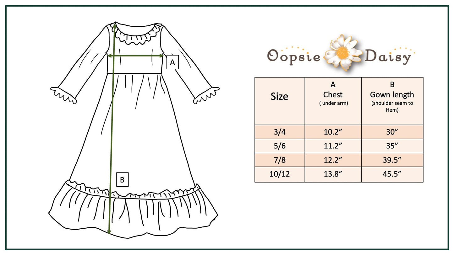 Snowflake Ice Princess Lounge Gown