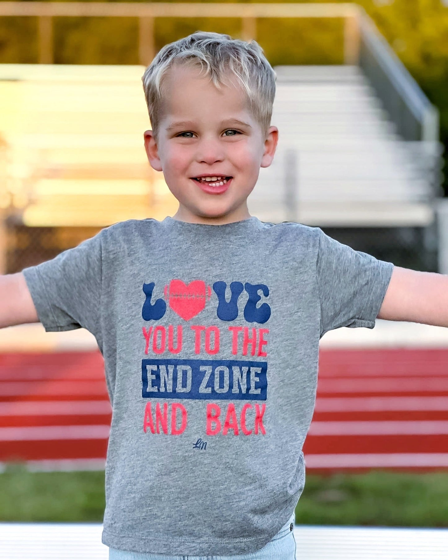 Love You To The End Zone & Back Tee š